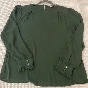 LOFT Long Sleeve Blouse - Large
